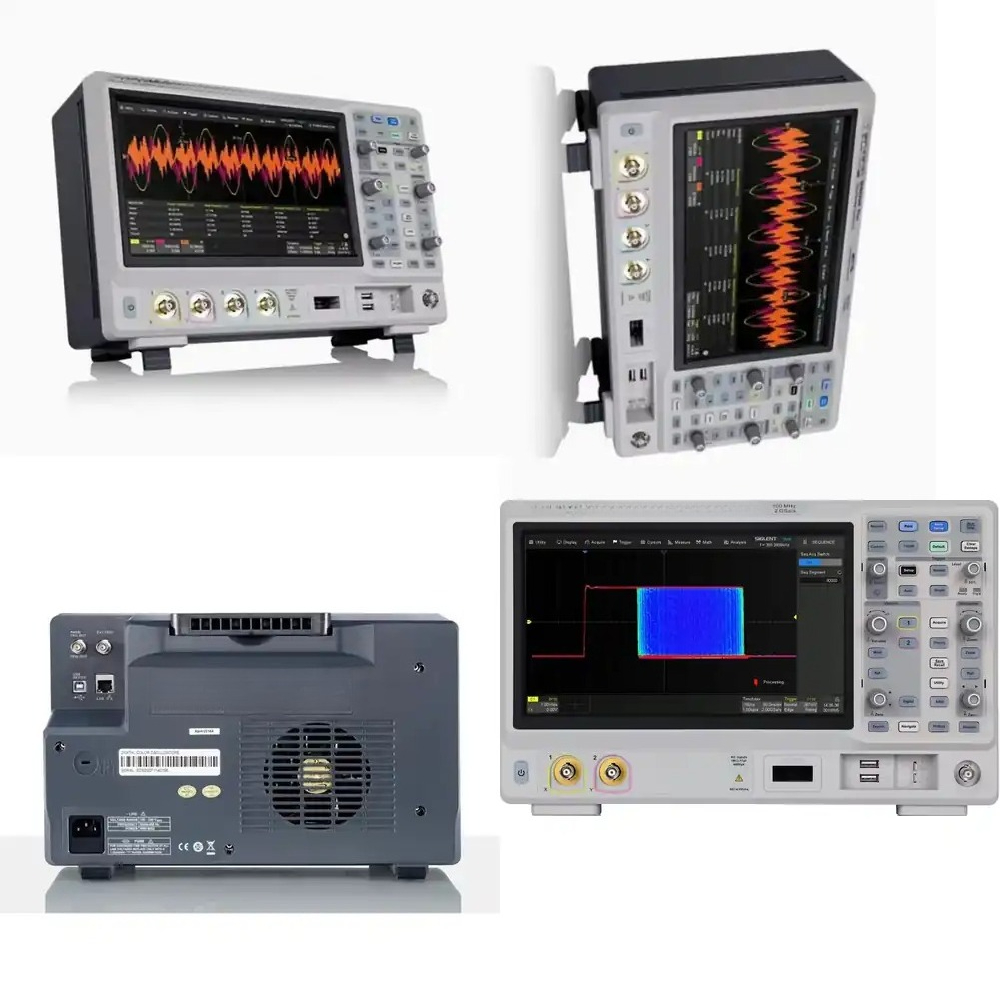 Digital Storage Oscilloscope 100Mhz - Osciloscópio Digital de Armazenamento de 4