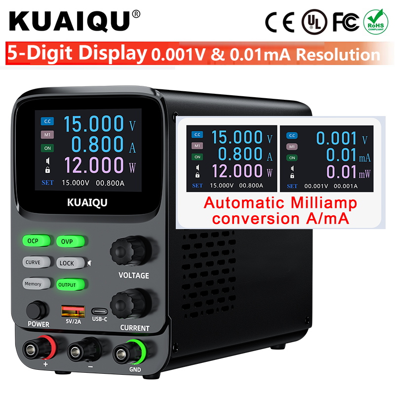 Programmable Dc Power Supply 30V 10A - Fonte de Alimentação Ajustável e Programável