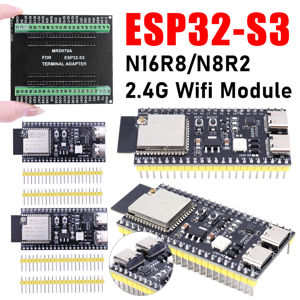 Esp32 S3 Development Board Lot - Placa de desenvolvimento esp32 s3 com