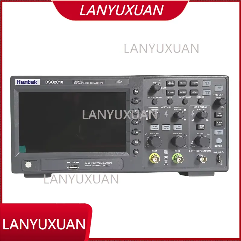Digital Storage Oscilloscope 100Mhz - Osciloscópio Digital Hantek DSO2C10 com Largura
