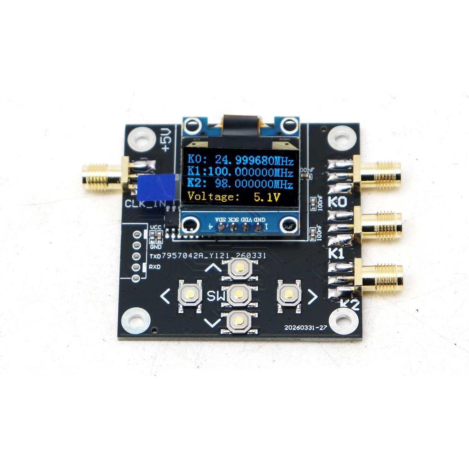 Signal Generator Spectrum Analyzer - Gerador de Sinal de Relógio Programável