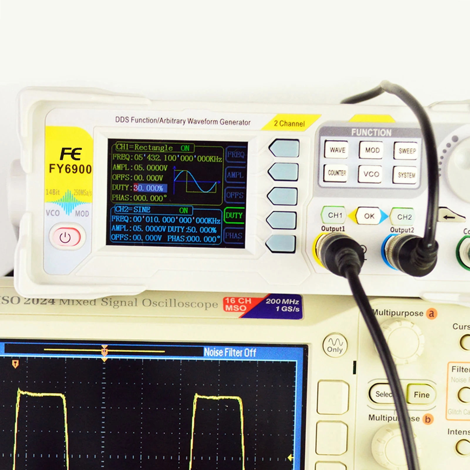 Fonte de sinal de pulso gerado - Function Arbitrary Waveform Generator avaliação e preço