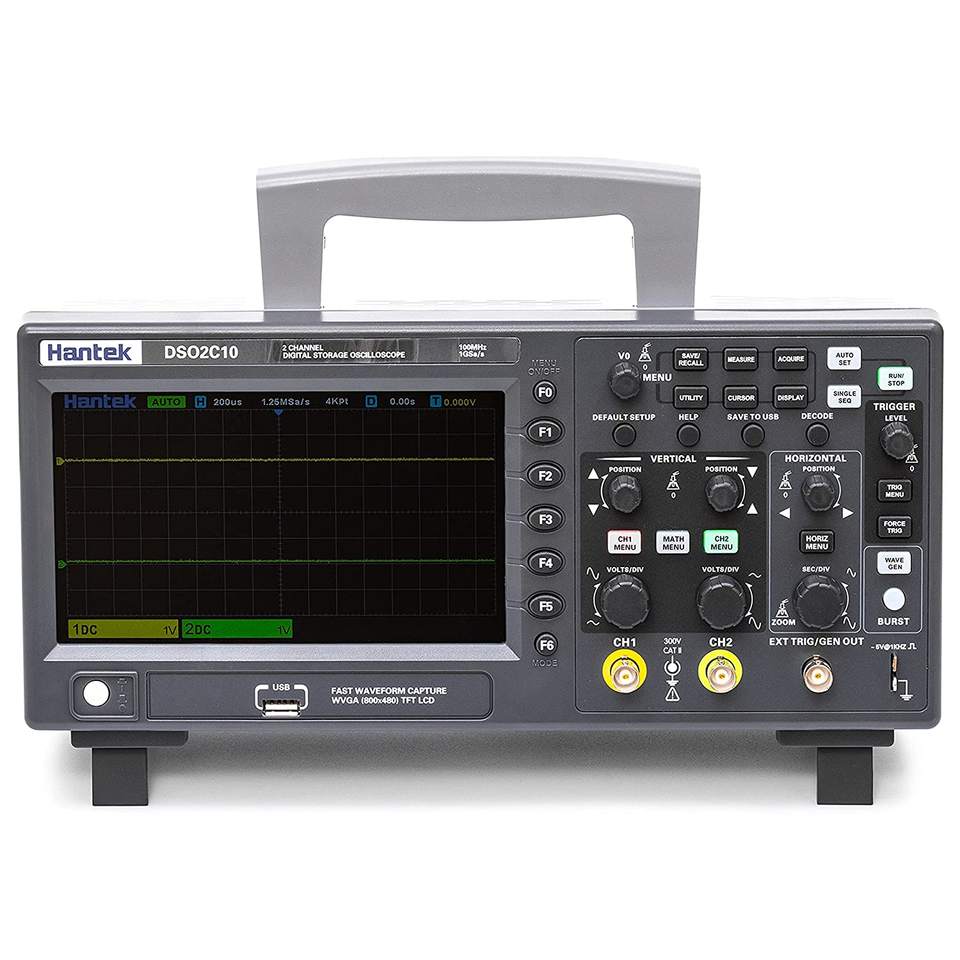 Hantek DSO2C10 2 canais 100 MH - Digital Storage Oscilloscope 100Mhz avaliação e preço