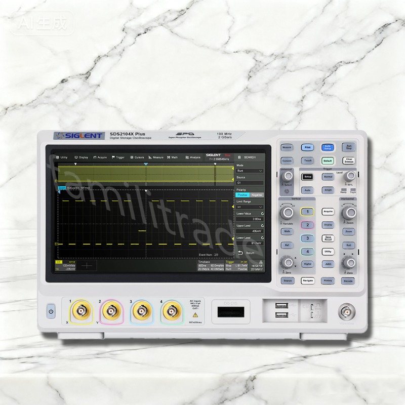 1PC SIGLENT SDS2104X PLUS Osci - Digital Storage Oscilloscope 100Mhz avaliação e preço