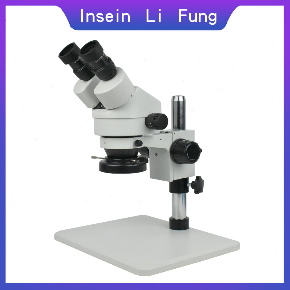 Microscópio binocular estéreo  - Stereo Trinocular Microscope Pcb avaliação e preço