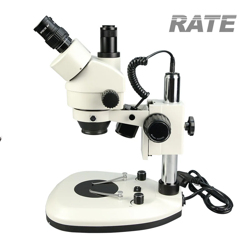 Microscópio Trinocular Óptico  - Stereo Trinocular Microscope Pcb avaliação e preço