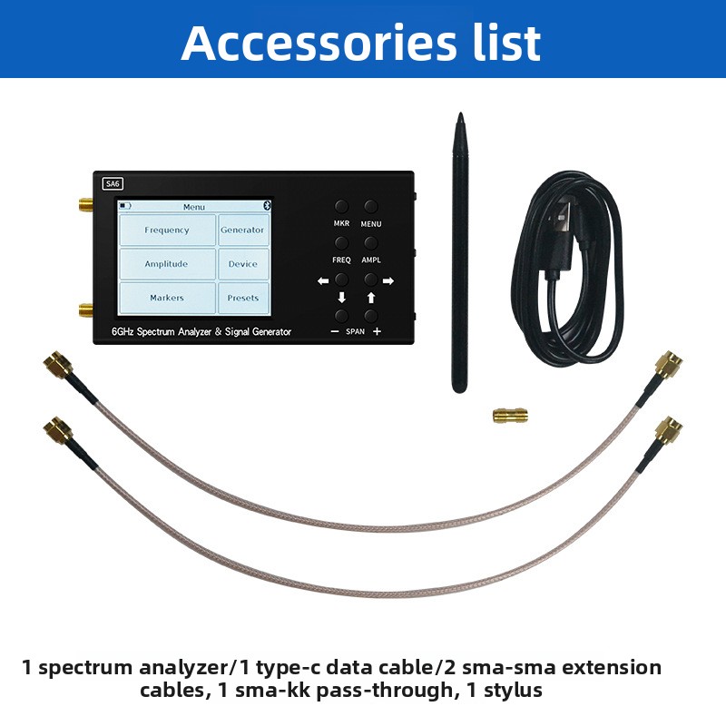 Analisador de Espectro Portáti - Signal Generator Spectrum Analyzer avaliação e preço
