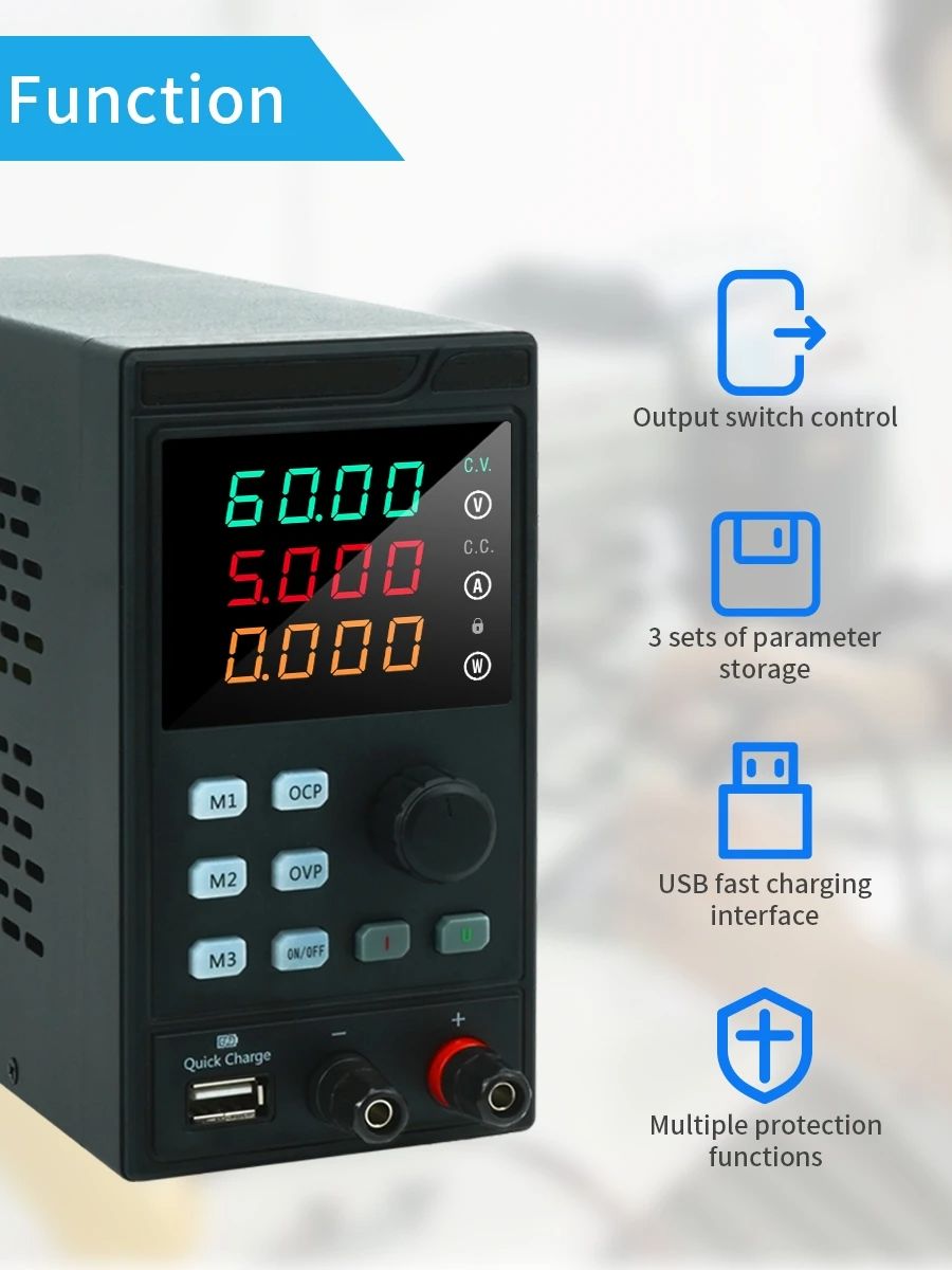 MYAMI-Banco ajustável programá - Programmable Dc Power Supply 30V 10A avaliação e preço
