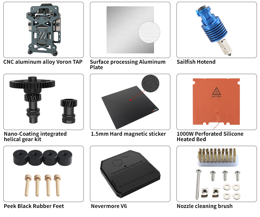Kit de Impressora 3D CoreXY OY - Voron 2.4 R2 Kit avaliação e preço