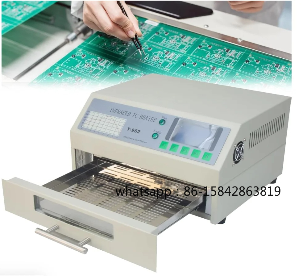 Estação de Soldagem por Refusã - Reflow Oven Pcb T962 avaliação e preço