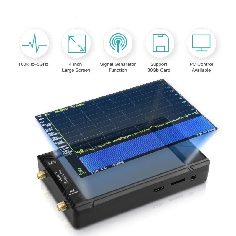Novo analisador de espectro mi - Signal Generator Spectrum Analyzer avaliação e preço