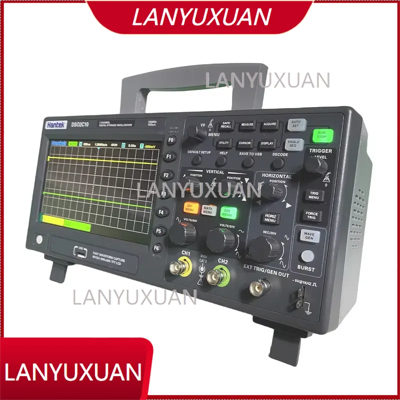 Osciloscópio Digital Hantek DS - Digital Storage Oscilloscope 100Mhz avaliação e preço
