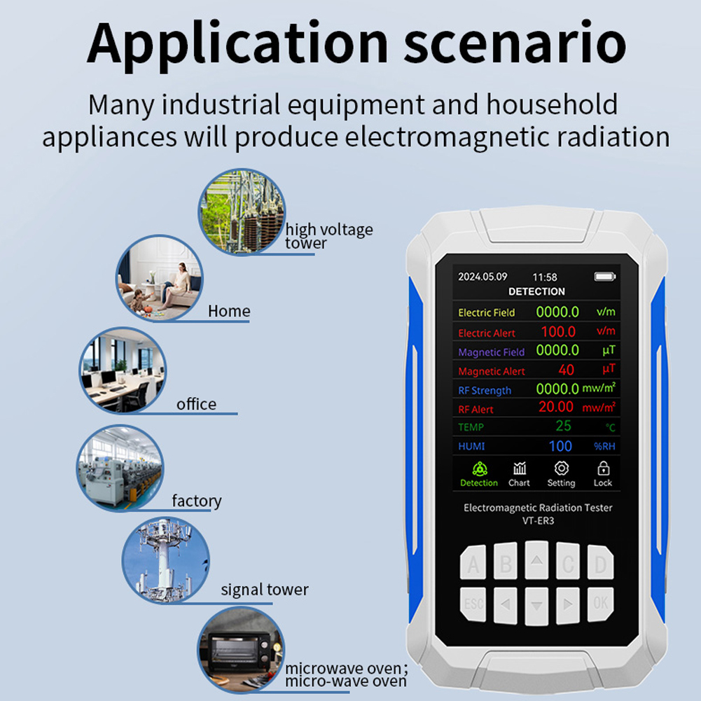 Detector de radiação eletromag - Signal Generator Spectrum Analyzer avaliação e preço