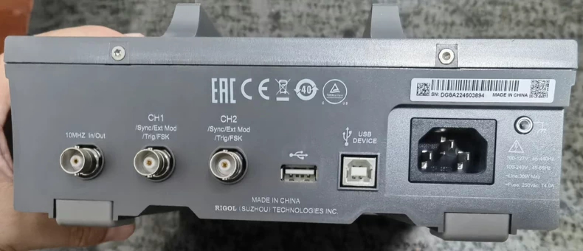 Rigol DG812 - Função de 10 MHz - Function Arbitrary Waveform Generator avaliação e preço